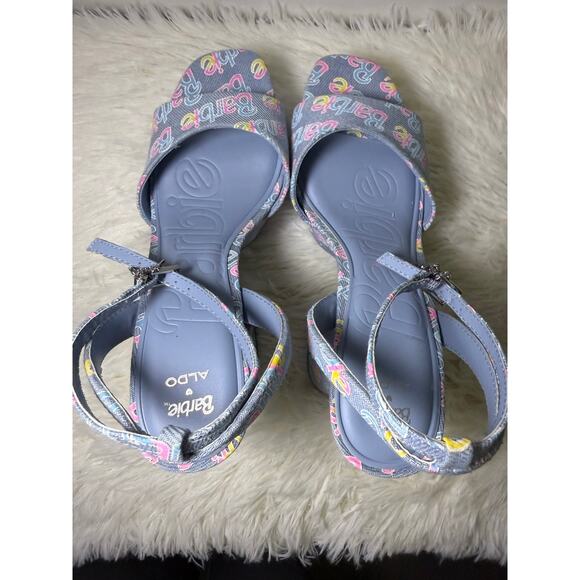 Aldo x Barbie Denim Platform Heels – Brand New - Picture 13 of 16